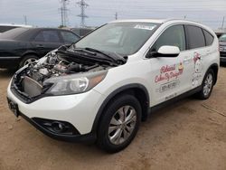 Salvage cars for sale from Copart Elgin, IL: 2014 Honda CR-V EXL