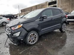 Vehiculos salvage en venta de Copart Fredericksburg, VA: 2022 Ford Ecosport Titanium