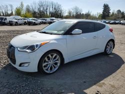 Salvage cars for sale from Copart Portland, OR: 2013 Hyundai Veloster
