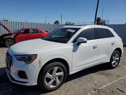 Audi Q3 salvage cars for sale: 2020 Audi Q3 Premium