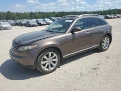 Salvage cars for sale at Harleyville, SC auction: 2006 Infiniti FX35