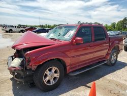 Salvage cars for sale from Copart Houston, TX: 2003 Ford Explorer Sport Trac