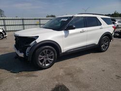 Ford salvage cars for sale: 2021 Ford Explorer XLT