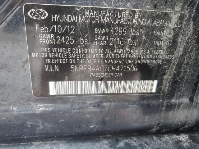 2012 Hyundai Sonata GLS