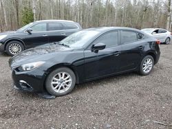 Salvage cars for sale from Copart Bowmanville, ON: 2016 Mazda 3 Sport