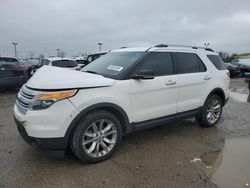 Salvage cars for sale at Indianapolis, IN auction: 2011 Ford Explorer XLT