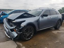 Salvage cars for sale at Grand Prairie, TX auction: 2017 Infiniti QX70