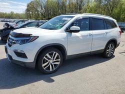 Flood-damaged cars for sale at auction: 2016 Honda Pilot Touring