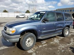 Salvage cars for sale at Littleton, CO auction: 1999 Ford Explorer