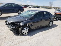 Salvage cars for sale at Kansas City, KS auction: 2016 Ford Focus S