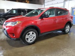 Salvage cars for sale at Blaine, MN auction: 2013 Toyota Rav4 LE