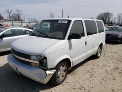 Salvage trucks for sale at Lansing, MI auction: 2004 Chevrolet Astro