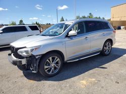 Salvage cars for sale at Gaston, SC auction: 2014 Infiniti QX60