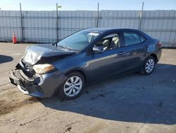 Toyota Corolla L Vehiculos salvage en venta: 2014 Toyota Corolla L