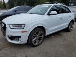 Salvage cars for sale at Arlington, WA auction: 2015 Audi Q3 Prestige