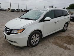 Vehiculos salvage en venta de Copart Oklahoma City, OK: 2014 Honda Odyssey EXL