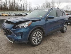 Vehiculos salvage en venta de Copart Leroy, NY: 2020 Ford Escape Titanium