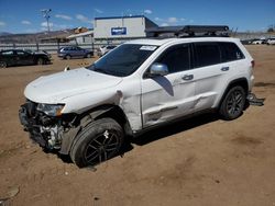 Salvage cars for sale from Copart Colorado Springs, CO: 2018 Jeep Grand Cherokee Limited