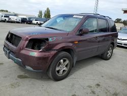 Salvage cars for sale from Copart Hayward, CA: 2007 Honda Pilot EXL