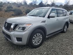 Salvage cars for sale at Reno, NV auction: 2019 Nissan Armada SV