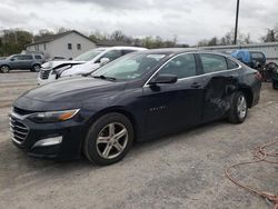 Salvage cars for sale at York Haven, PA auction: 2019 Chevrolet Malibu LS
