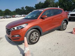 Salvage cars for sale at Ocala, FL auction: 2016 Hyundai Tucson Limited