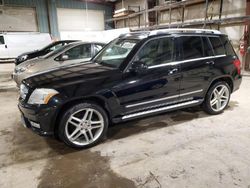 Salvage cars for sale at Eldridge, IA auction: 2012 Mercedes-Benz GLK 350 4matic