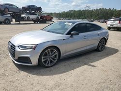 Salvage cars for sale at Greenwell Springs, LA auction: 2019 Audi A5 Premium Plus S-Line