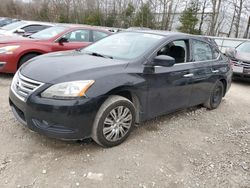 Salvage cars for sale at North Billerica, MA auction: 2015 Nissan Sentra S