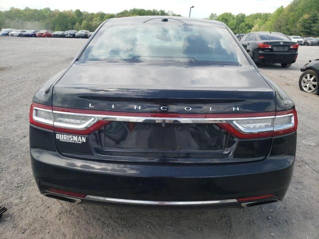 2017 Lincoln Continental Select