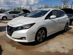 Salvage cars for sale from Copart Bridgeton, MO: 2020 Nissan Leaf SV