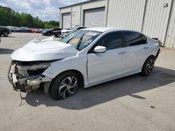 Honda Accord salvage cars for sale: 2017 Honda Accord LX