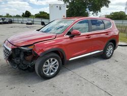 Salvage cars for sale at Orlando, FL auction: 2019 Hyundai Santa FE SE