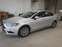 Salvage cars for sale from Copart York Haven, PA: 2017 Ford Fusion S