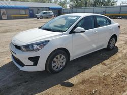 Salvage cars for sale at Wichita, KS auction: 2022 KIA Rio LX