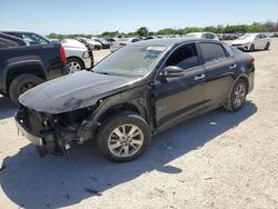 Salvage cars for sale at San Antonio, TX auction: 2019 KIA Optima LX