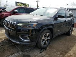 Salvage cars for sale from Copart Chicago Heights, IL: 2019 Jeep Cherokee Limited