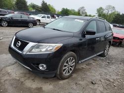 Salvage cars for sale from Copart Madisonville, TN: 2015 Nissan Pathfinder S