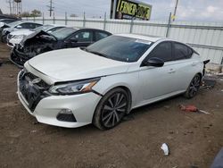 Salvage cars for sale at Chicago Heights, IL auction: 2019 Nissan Altima SR