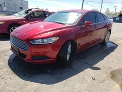 Salvage cars for sale at Chicago Heights, IL auction: 2016 Ford Fusion SE