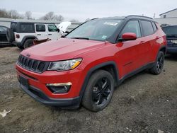 Salvage cars for sale from Copart Windsor, NJ: 2021 Jeep Compass Latitude