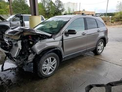 Salvage cars for sale at Gaston, SC auction: 2010 Honda CR-V EXL