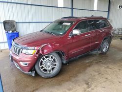 Jeep salvage cars for sale: 2018 Jeep Grand Cherokee Limited