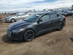 Salvage cars for sale at Brighton, CO auction: 2018 Hyundai Elantra SEL