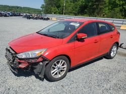 Salvage cars for sale from Copart Concord, NC: 2017 Ford Focus SE