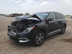 Salvage cars for sale at Houston, TX auction: 2016 Infiniti QX60