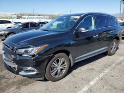 Salvage cars for sale from Copart Van Nuys, CA: 2020 Infiniti QX60 Luxe