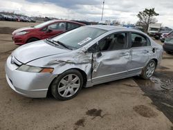 Salvage cars for sale at Woodhaven, MI auction: 2006 Honda Civic LX