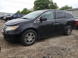 Salvage cars for sale at Chatham, VA auction: 2011 Honda Odyssey EXL