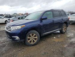 Toyota Highlander salvage cars for sale: 2012 Toyota Highlander Base